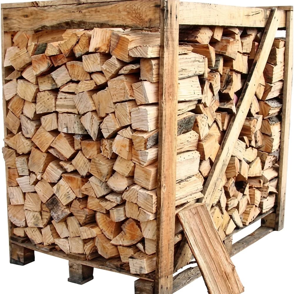 Mélange de bois durs – 25 cm – Palette de 1,6 stère